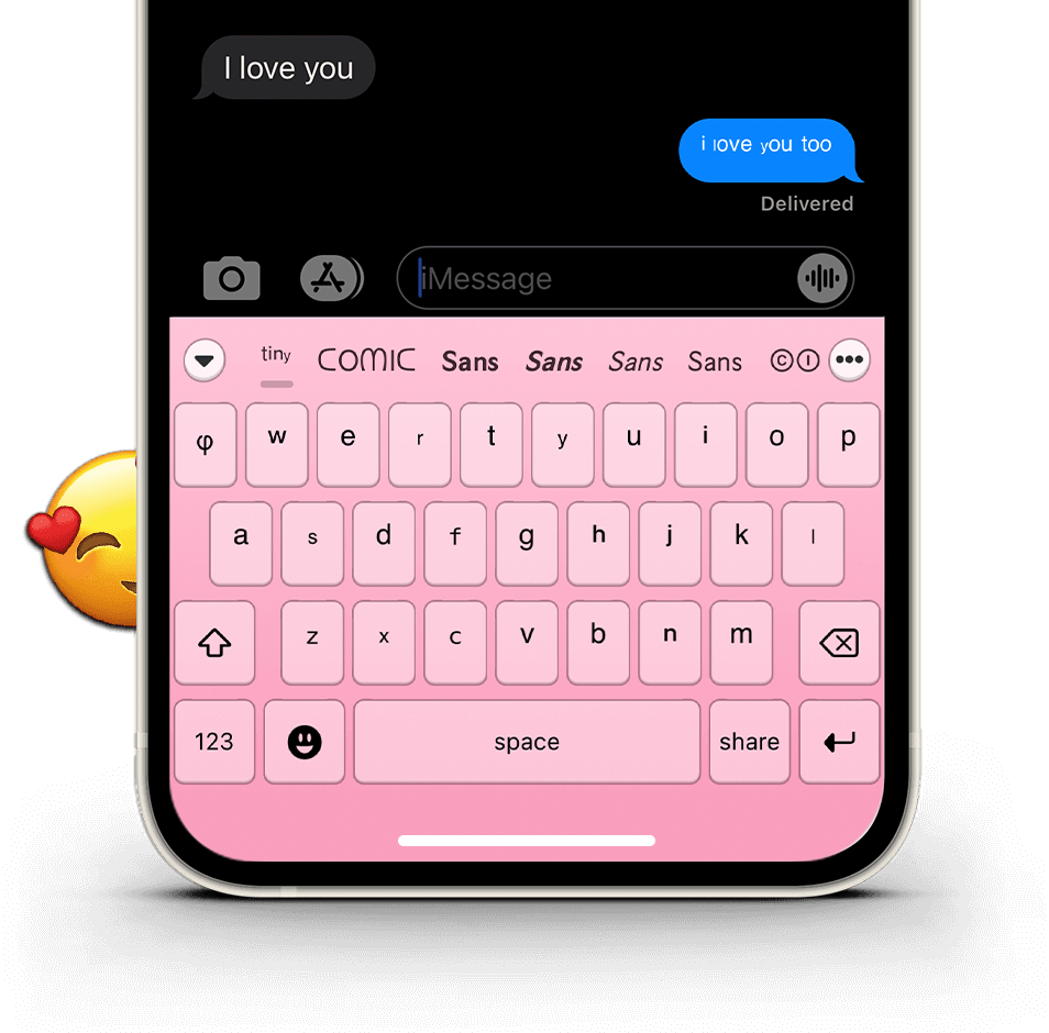 Emoji+ Keyboard with emoji prediction